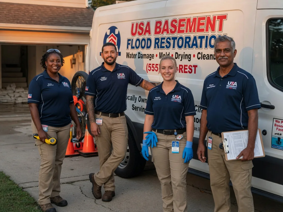 Basement Flood Cleanup company in Ross, ND