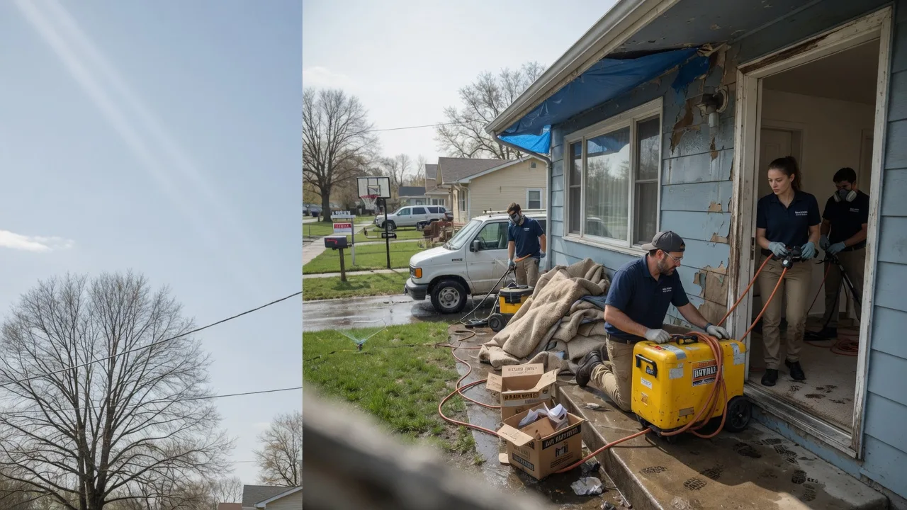 Basement Flood Cleanup in Ross, ND near me